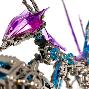 3D Metal Mechanical Mantis 1200PCS Puzzle Model Kit Insect Series