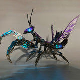 3D Metal Mechanical Mantis 1200PCS Puzzle Model Kit Insect Series