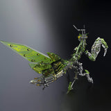 3D Metal Mechanical Mantis 1200PCS Puzzle Model Kit Insect Series