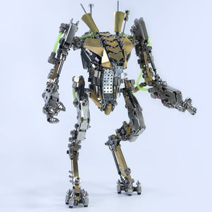 3D Metal Mechanical Robot 1300PCS Puzzle Model Kit with adjustable joints