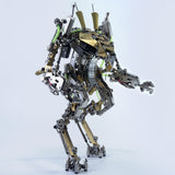 3D Metal Mechanical Robot 1300PCS Puzzle Model Kit with adjustable joints