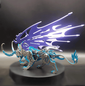 3D Metal Mythological Creatures Puzzle Colorful Model Kit