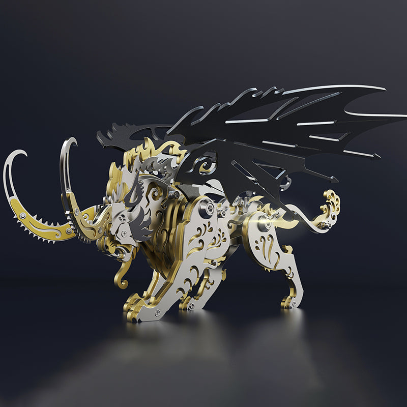 3D Metal Mythological Creatures Puzzle Colorful Model Kit