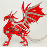 3D Metal Pterosaur Puzzle Model Kit Mythical Creature Dragon Series