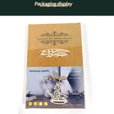 3D Wooden DIY Mechanical Puzzle Butterfly Model Christmas Gift
