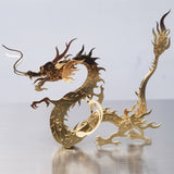 5 PCS DIY Metal Gold Model Puzzles for Gifts and Decoration