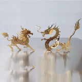 5 PCS DIY Metal Gold Model Puzzles for Gifts and Decoration