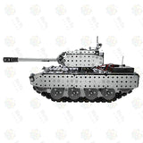 952Pcs DIY 3D Assembly Metal RC Tank Military Model Kit Toy