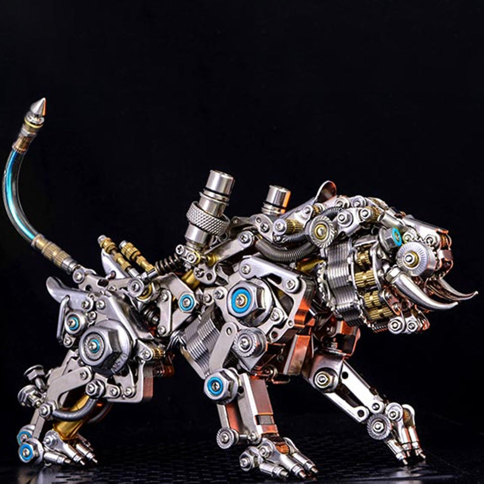 Bengal Tiger 3D Metal Assembly Model Kits 700+ Pieces Create an Animal Series