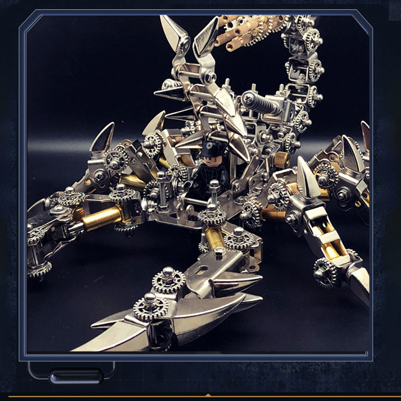 DIY Assembly 3D Mechanical War Scorpion Puzzle Model