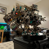 1350PCS+ Difficult Model Kits 3D Mechanical Tyrannosaurus Rex Model Kit Big Dinosaur