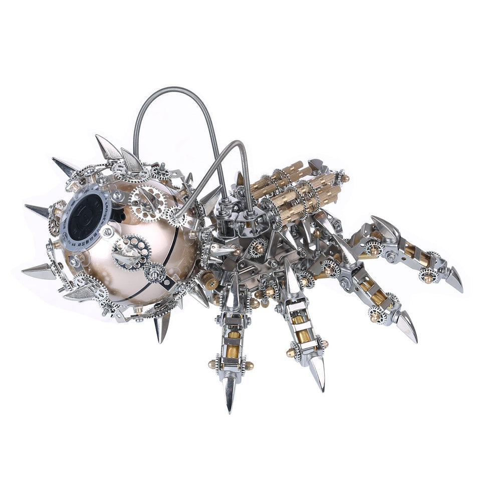 Assembly Bluetooth Speaker 2-in-1 Mechanical Tarantula Scorpion 3D Puzzle Model Kit