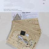 DIY Castle 3D Wooden Puzzle Creative Model Kit for Christmas Gifts