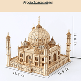 DIY Castle 3D Wooden Puzzle Creative Model Kit for Christmas Gifts