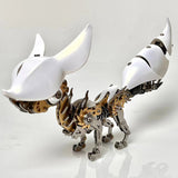 DIY Mechanical Fox Metal Puzzle Model Kit Adjustable Animal Series