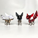 DIY Mechanical Fox Metal Puzzle Model Kit Adjustable Animal Series