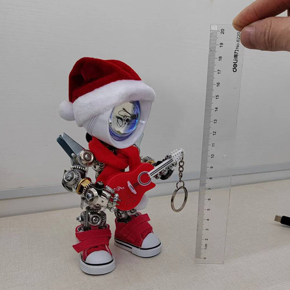 Mechanical Santa DIY Metal Puzzle Model Kit for Christmas