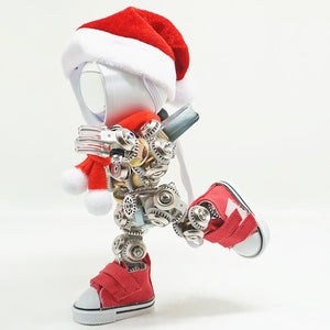 Mechanical Santa DIY Metal Puzzle Model Kit for Christmas