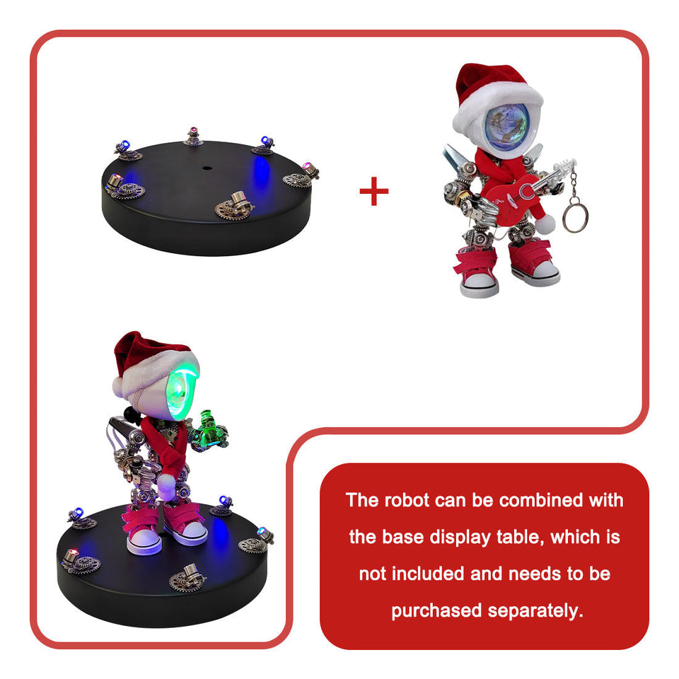 Mechanical Santa DIY Metal Puzzle Model Kit for Christmas