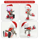 Mechanical Santa DIY Metal Puzzle Model Kit for Christmas