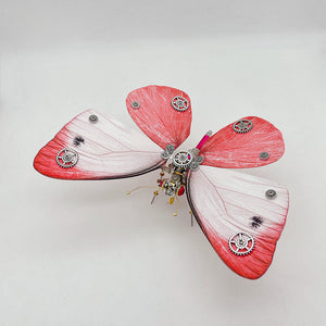 Pieris rapae Steampunk butterfly 3D metal puzzle model kit for adults and kids