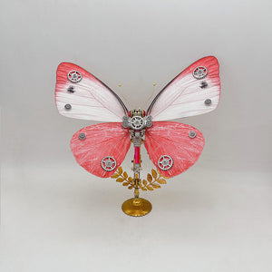 Pieris rapae Steampunk butterfly 3D metal puzzle model kit for adults and kids