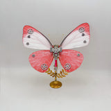 Pieris rapae Steampunk butterfly 3D metal puzzle model kit for adults and kids