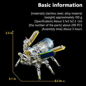 Punk 3D Metal Insect Puzzle Model Kit