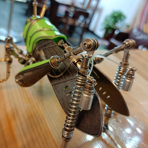 Steampunk 3D Locust Metal Model Decorative Gift