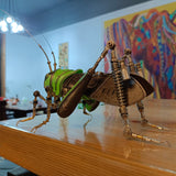 Steampunk 3D Locust Metal Model Decorative Gift