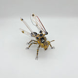 Steampunk 3D Metal Wasp Puzzle Model Kit for Adults