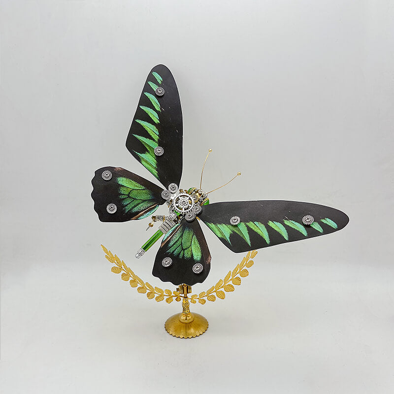 Steampunk butterfly Adelpha fessonia 3D metal puzzle model kit for adults and kids