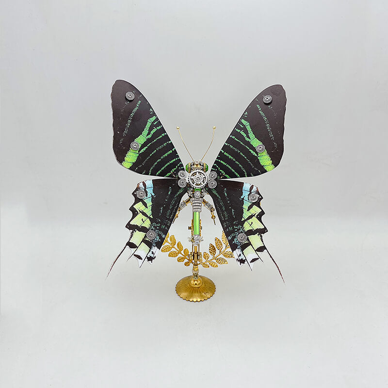 Steampunk butterfly Ideopsis similis 3D metal puzzle model kit for adults and kids