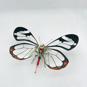 Steampunk Butterfly Lepidoptera Metal Puzzle Model Kit for Adults and Kids