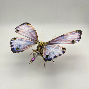 Steampunk butterfly Neoris hewitsoni metal puzzle model kit