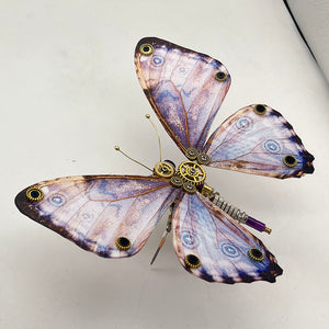 Steampunk butterfly Neoris hewitsoni metal puzzle model kit