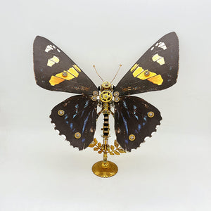 Steampunk butterfly (Papilio rumanzovia) 3D metal puzzle model kit for adult and kids