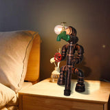 Steampunk Desktop Metal Desk Lamp Water Pipe Table Vintage Table Lamp