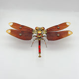 Steampunk dragonfly Neurothemis fulvia metal puzzle model kit