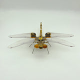 steampunk dragonfly oblique mole metal puzzle model kit