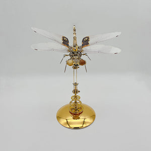 steampunk dragonfly oblique mole metal puzzle model kit