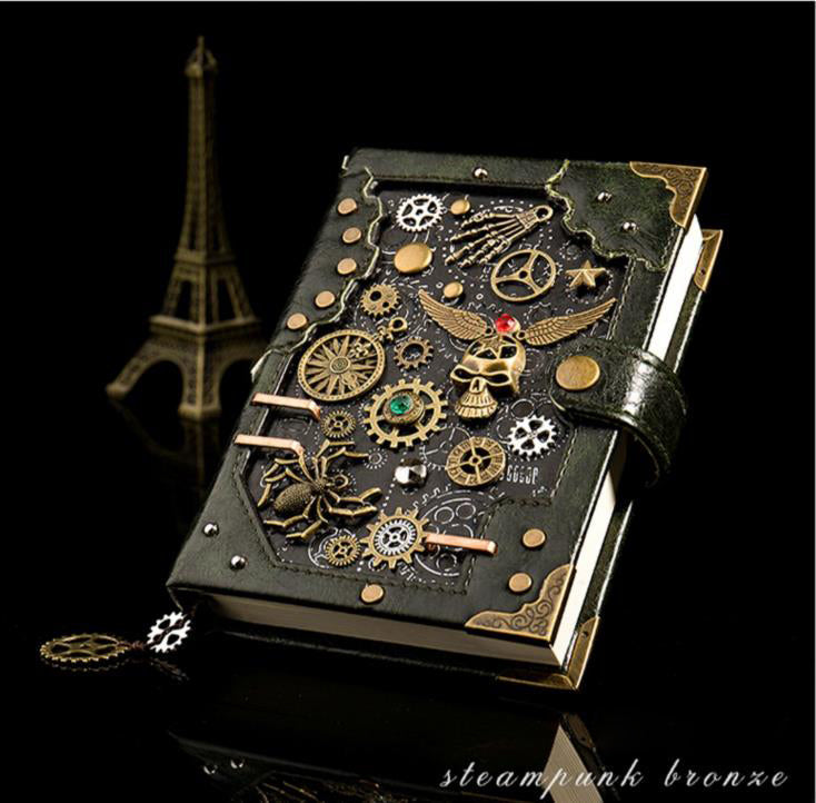 Steampunk Notebook Hardcover Notebook with Gift Box