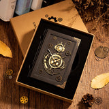 Steampunk Notebook Hardcover Notebook with Gift Box