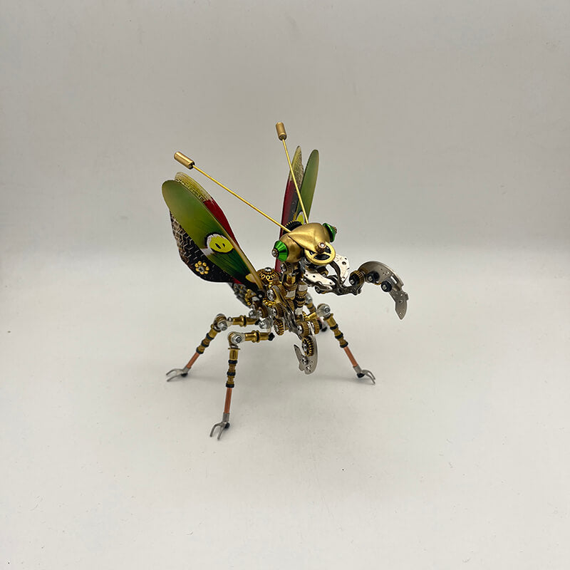 Steampunk Praying Mantis Metal Puzzle Model 350PCS Kit