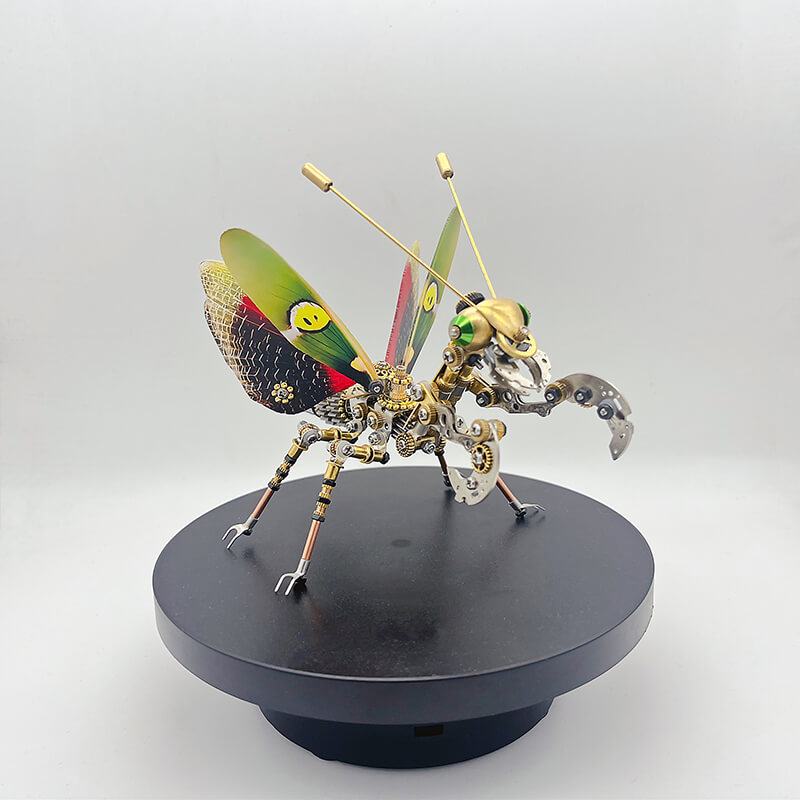 Steampunk Praying Mantis Metal Puzzle Model 350PCS Kit