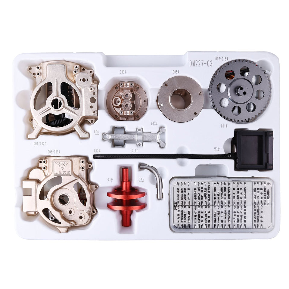 Teching Assembly Metal Mechanical Electric Vintage Classic Car Model Toy