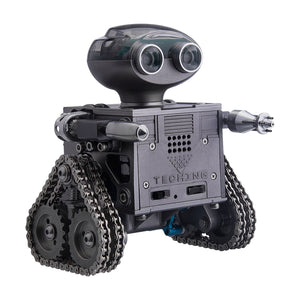 TECHING DIY Mechanical Bluetooth Speaker RC Tracked Robot Metal Model Kit