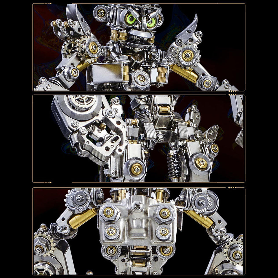 The 3D DIY Metal Monkey King  Transforming Mech Model Kit