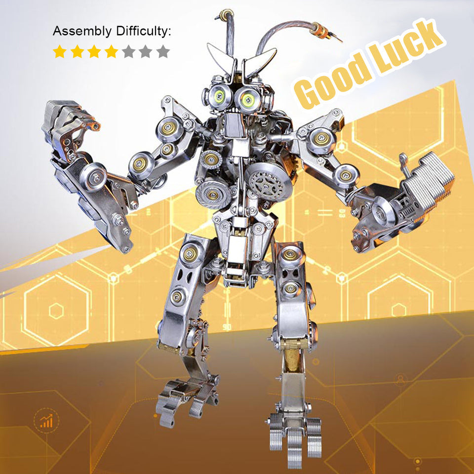 The 3D DIY Metal Monkey King  Transforming Mech Model Kit