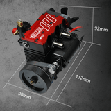 Toyan 4-stroke inline twin-cylinder methanol engine model kit
